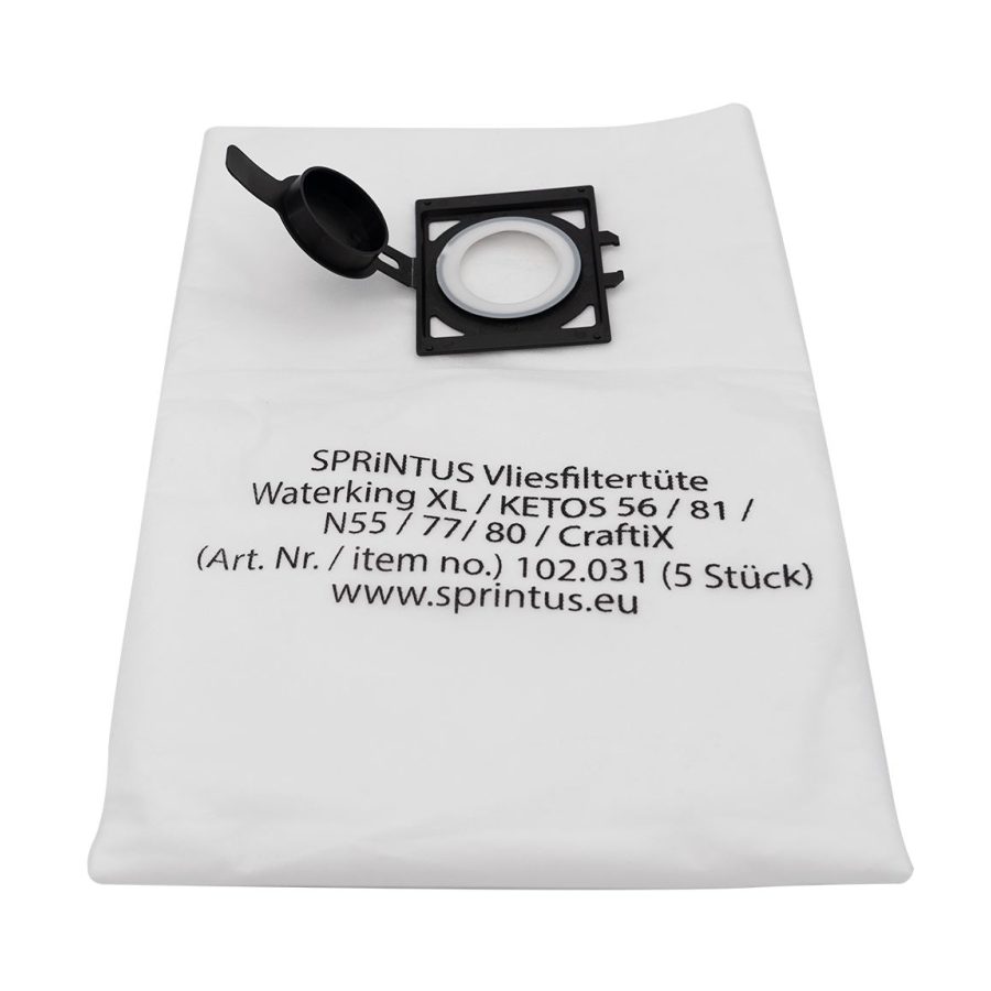 Sesalna vrečka za Sprintus Ketos/N77/3E/CraftiX, 5 kos