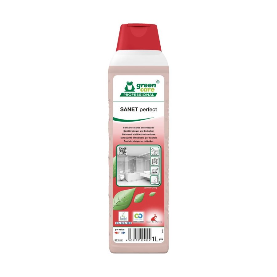 Green care SANET perfect - ekološko sanitarno čistilo in odstranjevalec vodnega kamna, 1 L