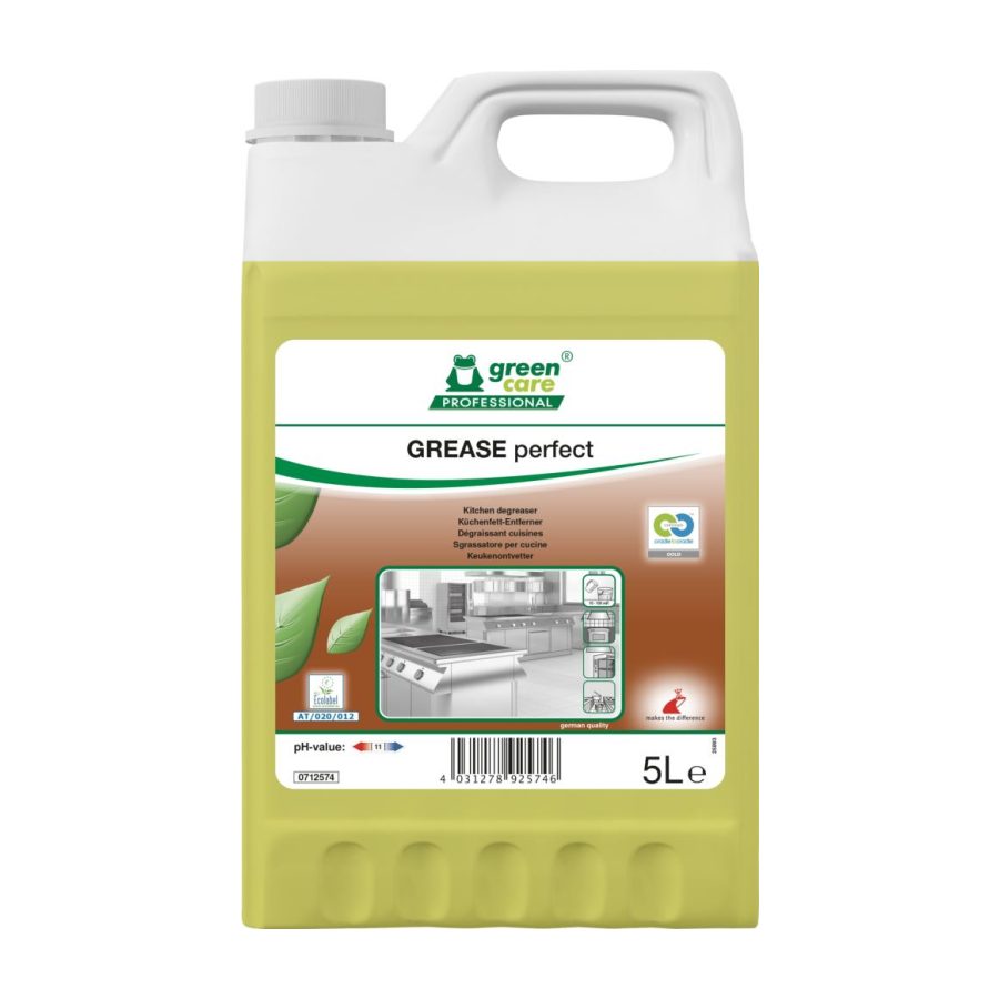 Green care GREASE perfect - ekološki odstranjevalec maščob v kuhinjah, 5 L