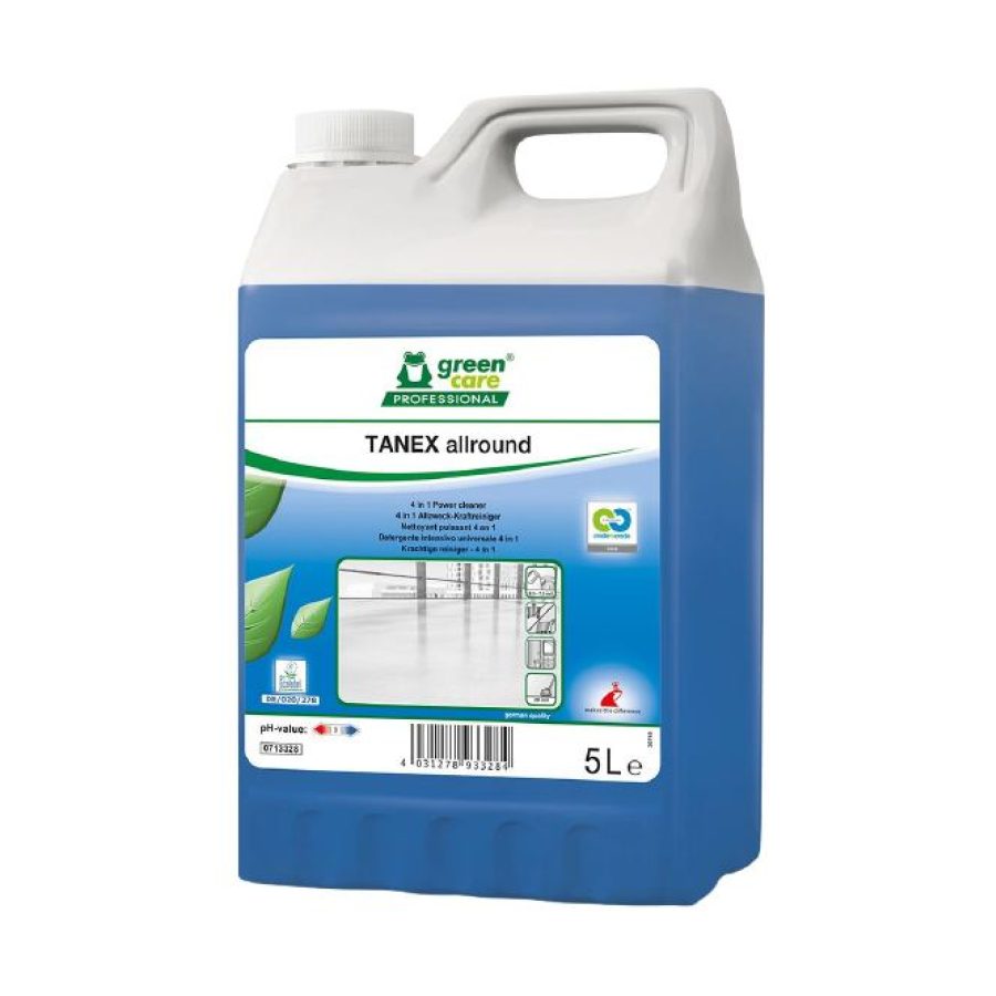 Green Care TANEX allround 4v1 - ekološko biološko razgradljivo močno univerzalno čistilo, 5 L