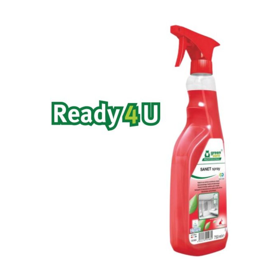 Green care SANET spray - prijetno dišeče ekološko sanitarno čistilo v spreju, 750 mL
