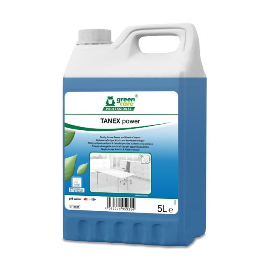 Green care TANEX Power - ekološki odstranjevalec umazanije iz plastičnih površin, 5 L