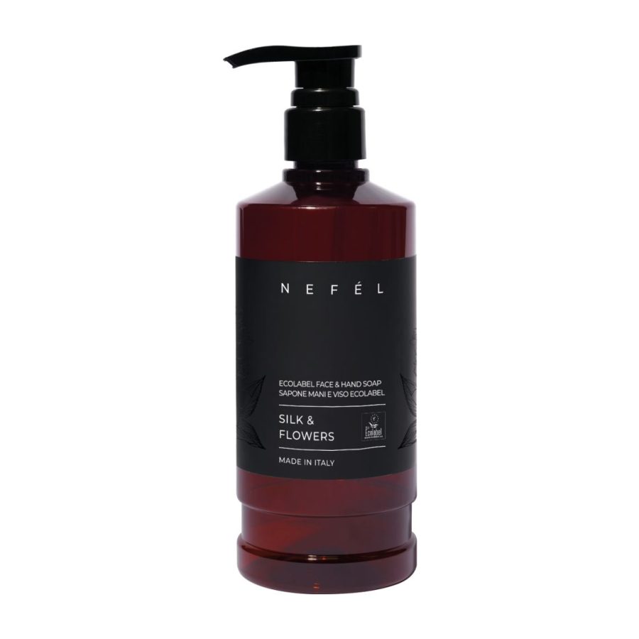 Nefel milo za roke in obraz SIlk & Flow Ecolabel 480 ml